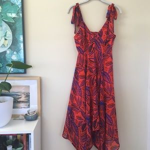 Alexis Tropical Leaf Dress